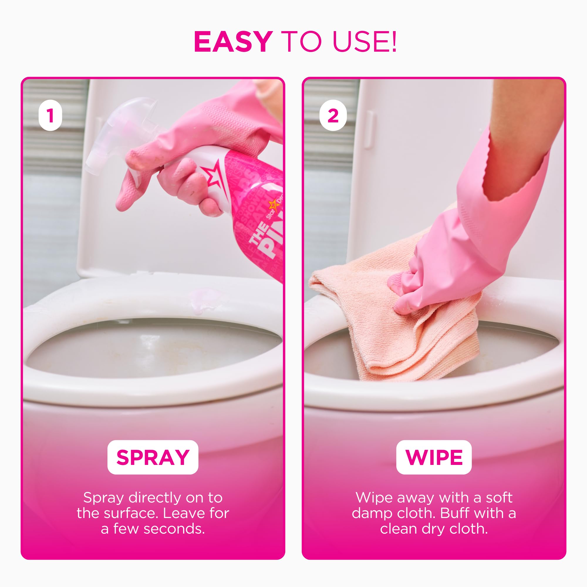 Foto 6 pulgar | Limpiador De Espuma Para Baño Stardrops The Pink Stuff  750 Ml  Paquete De 3 - Venta Internacional.