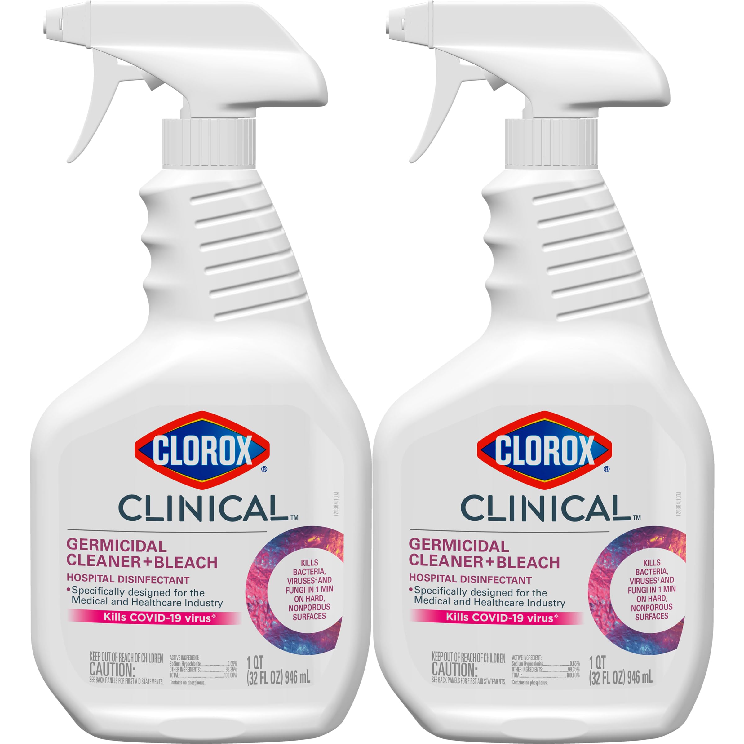Foto 1 | Limpiador Germicida Con Lejía  Desinfectante Hospitalario  Clorox  960 Ml - Venta Internacional.