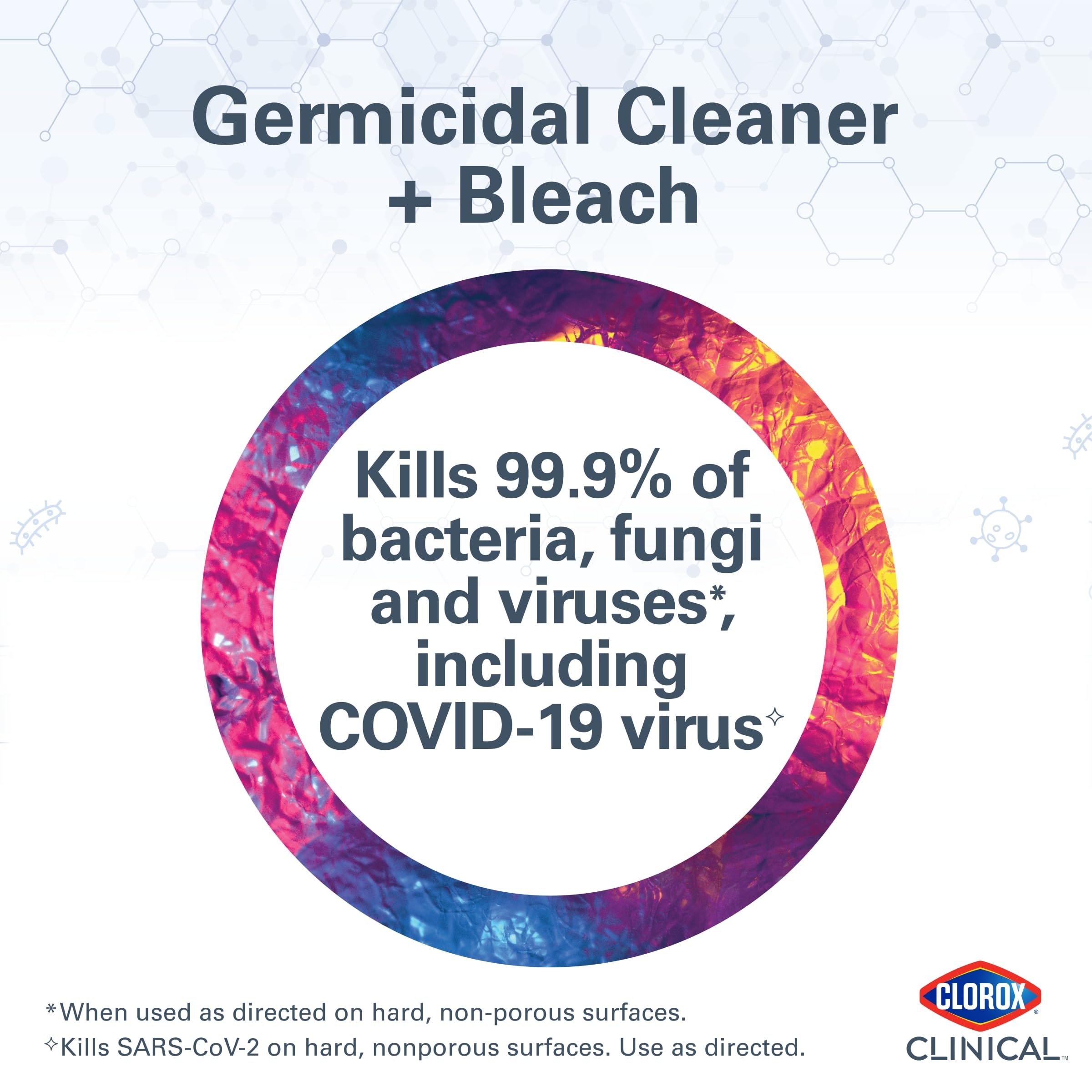 Foto 2 | Limpiador Germicida Con Lejía  Desinfectante Hospitalario  Clorox  960 Ml - Venta Internacional.