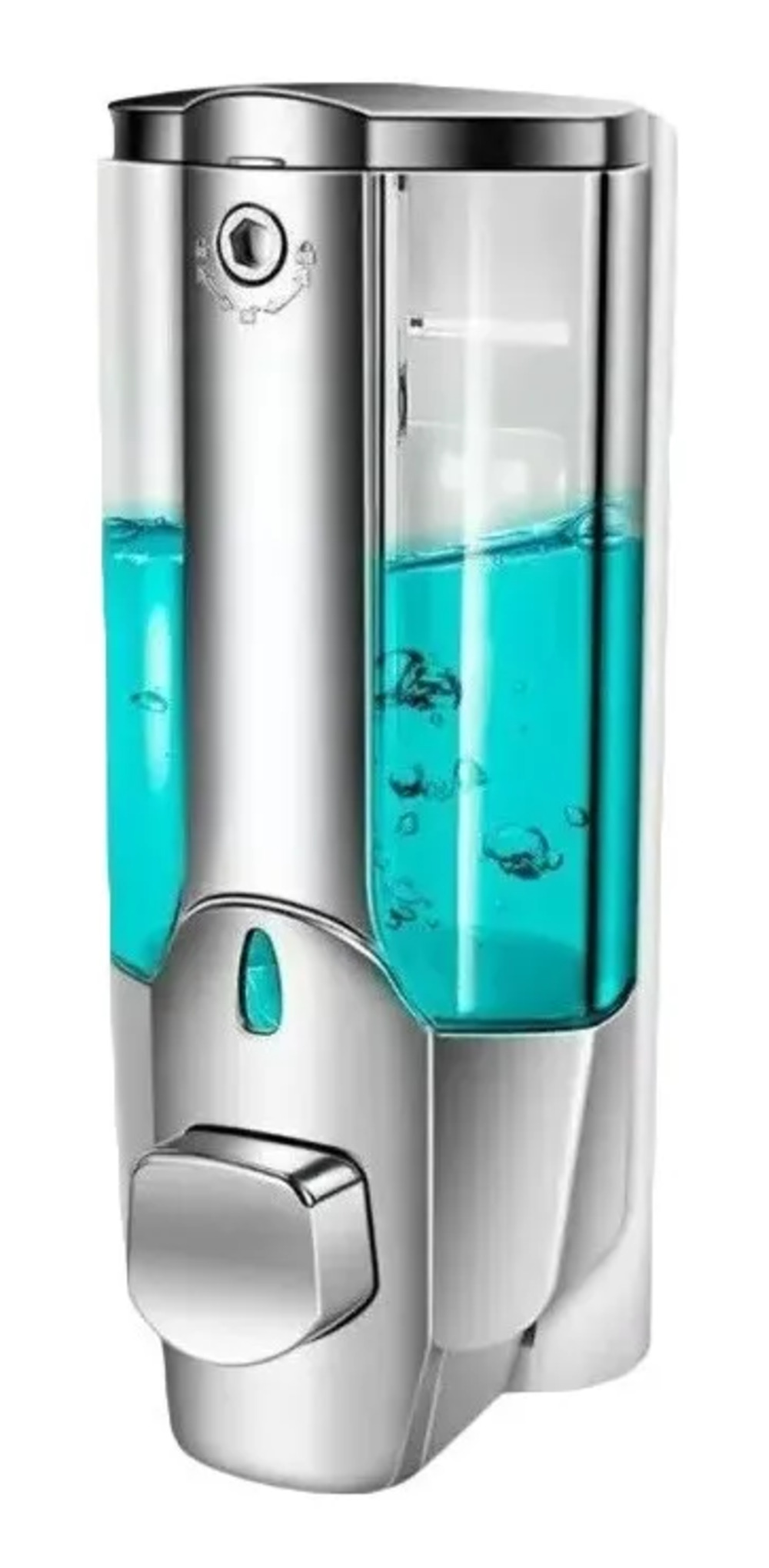 Foto 1 | Dispensador de Jabón Malubero Manual con Llave color Plateado