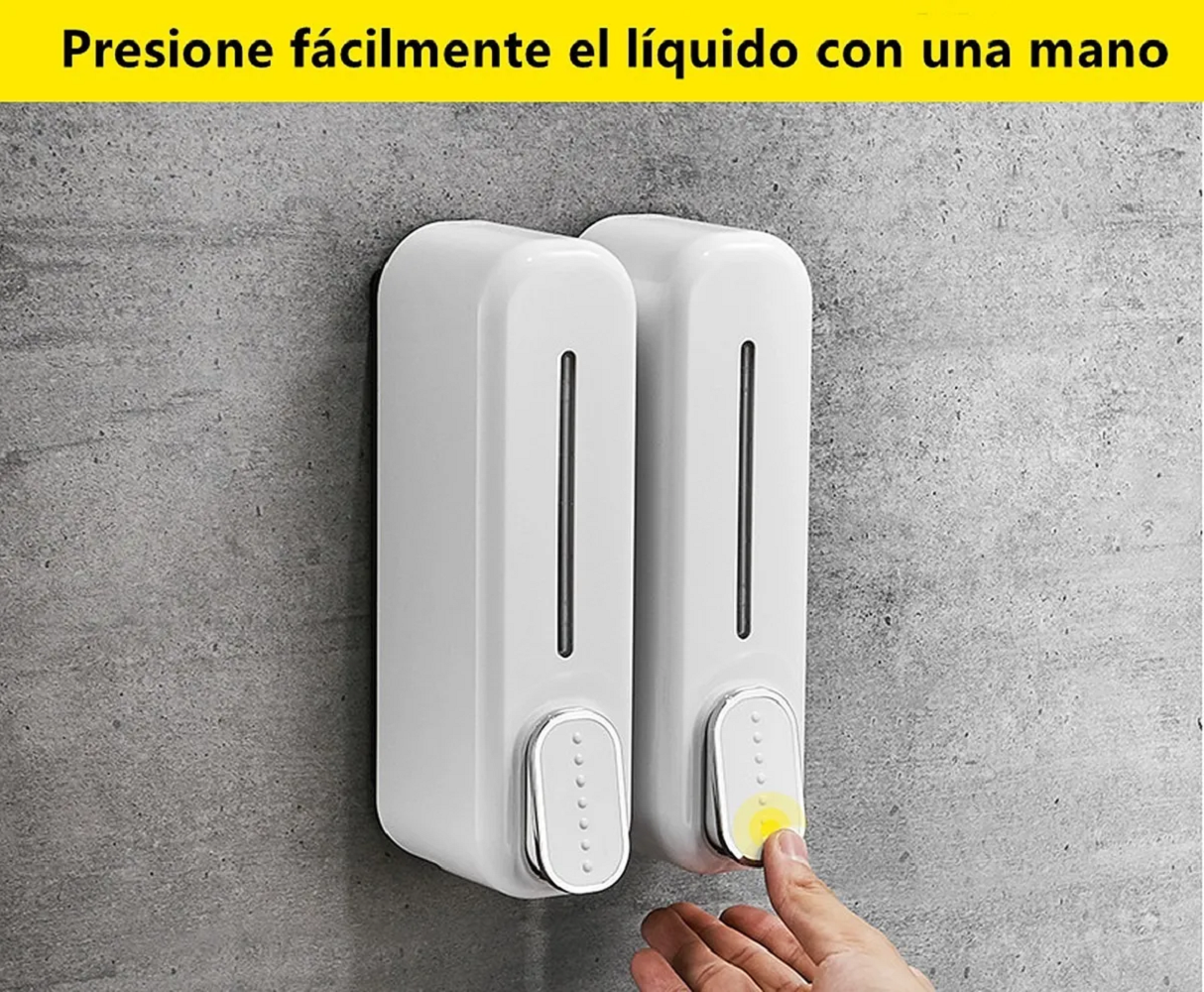 Foto 3 pulgar | Dispensador de Jabón y Gel Antibacteriano 350 ml color Blanco