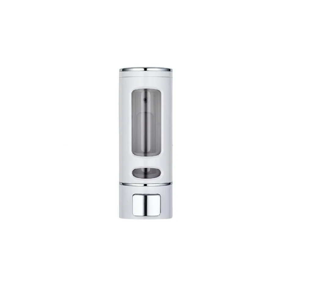 Dispensador de Jabón Líquido o Gel Plateado