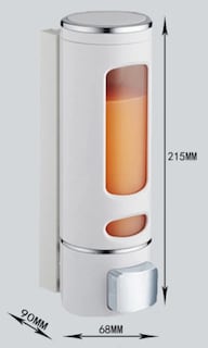 Foto 3 | Dispensador de Jabón Líquido Malubero color Blanco Elegante