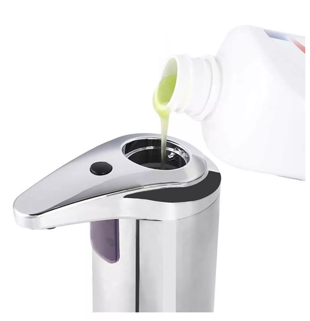 Foto 6 pulgar | Dispensador de Jabón Automático BELUG de Acero Inoxidable 280 ml Plateado