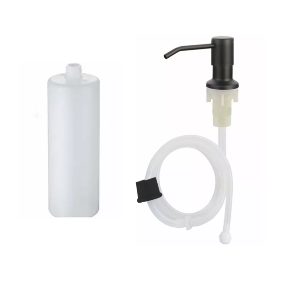 Dispensador de Jabón Líquido BELUG para Fregadero Negro
