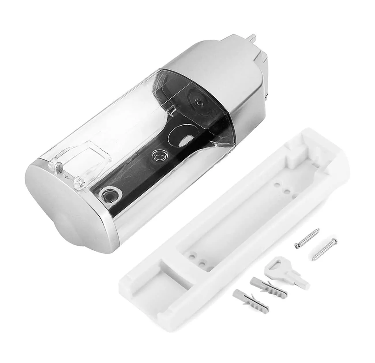 Foto 4 pulgar | Dispensador BELUG Transparente de Jabón Líquido o Gel de Alcohol 2 PZAS