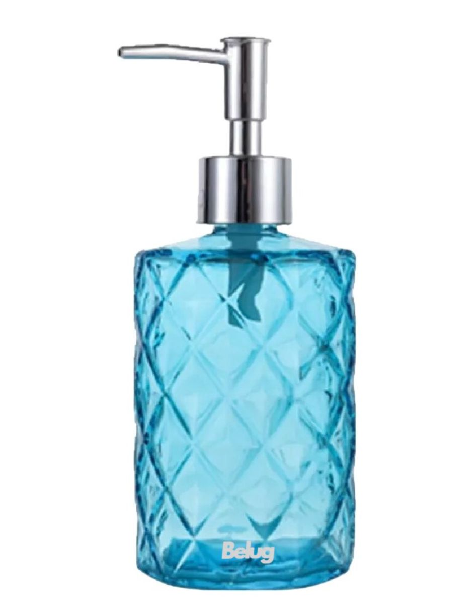 Foto 1 | Dosificador de Jabón Azul 330 ml de Vidrio