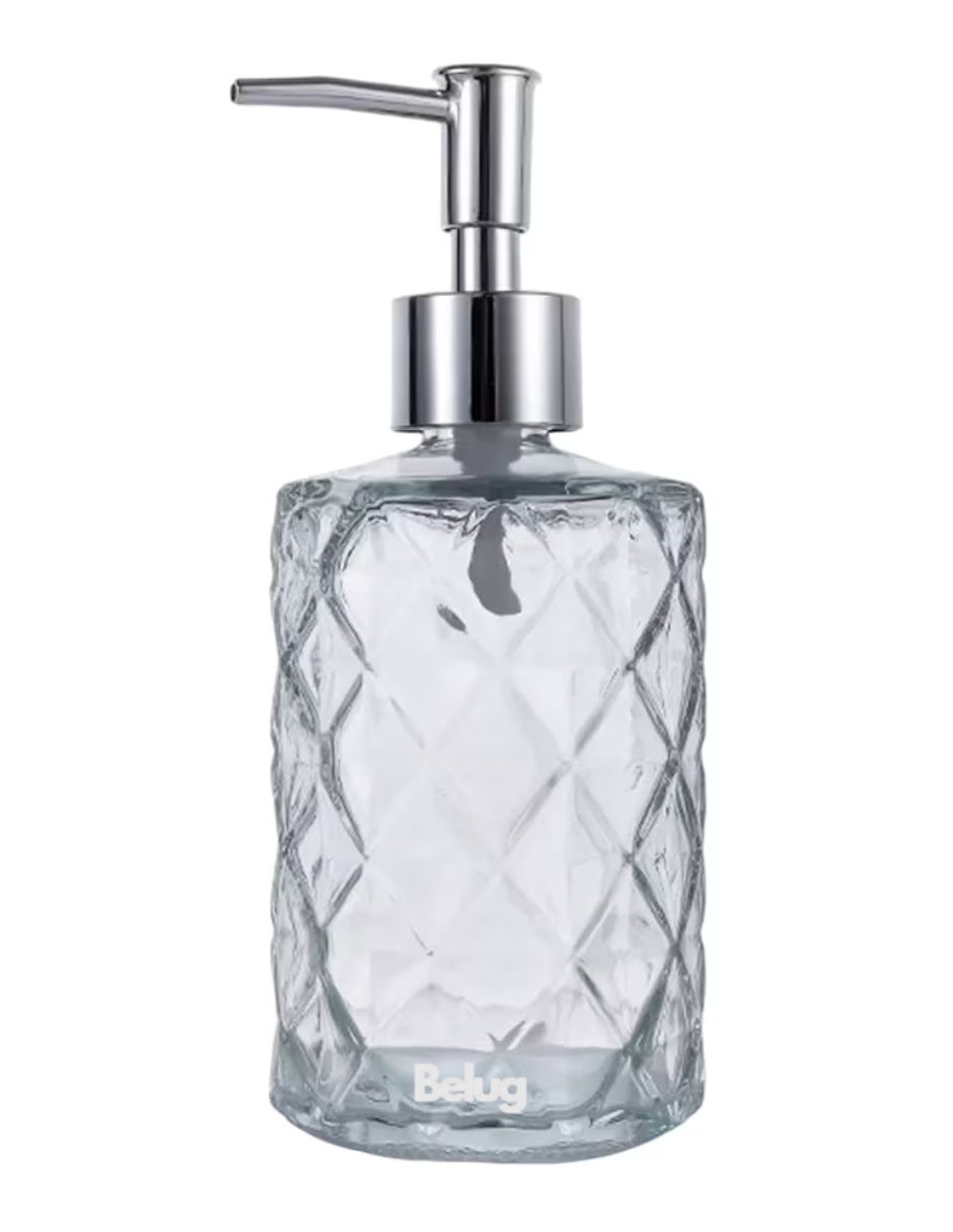 Foto 1 | Dispensador de Jabón Gris 330 ml de Vidrio