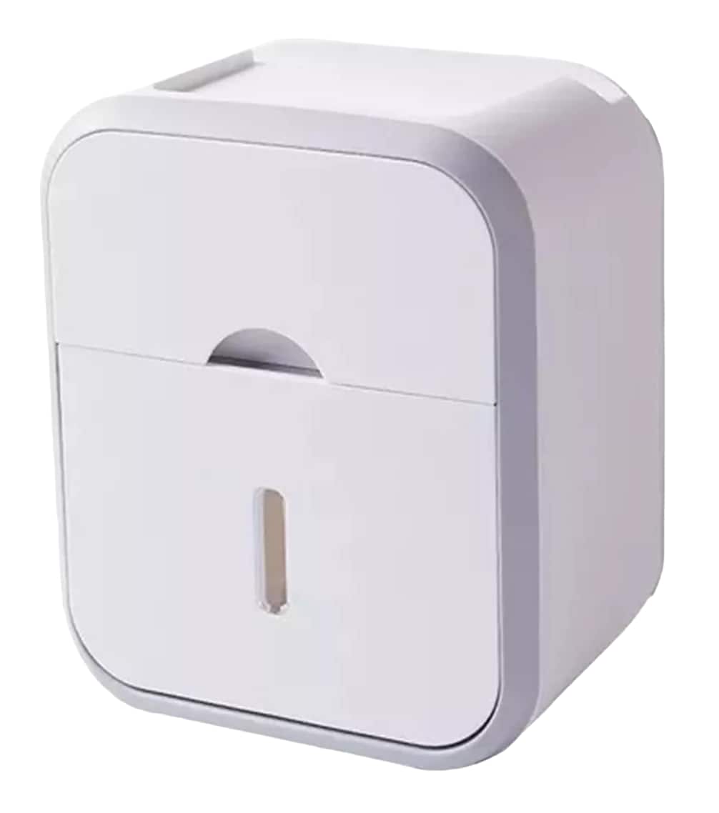 Dispensador de Papel Higiénico con Soporte Cajon $512