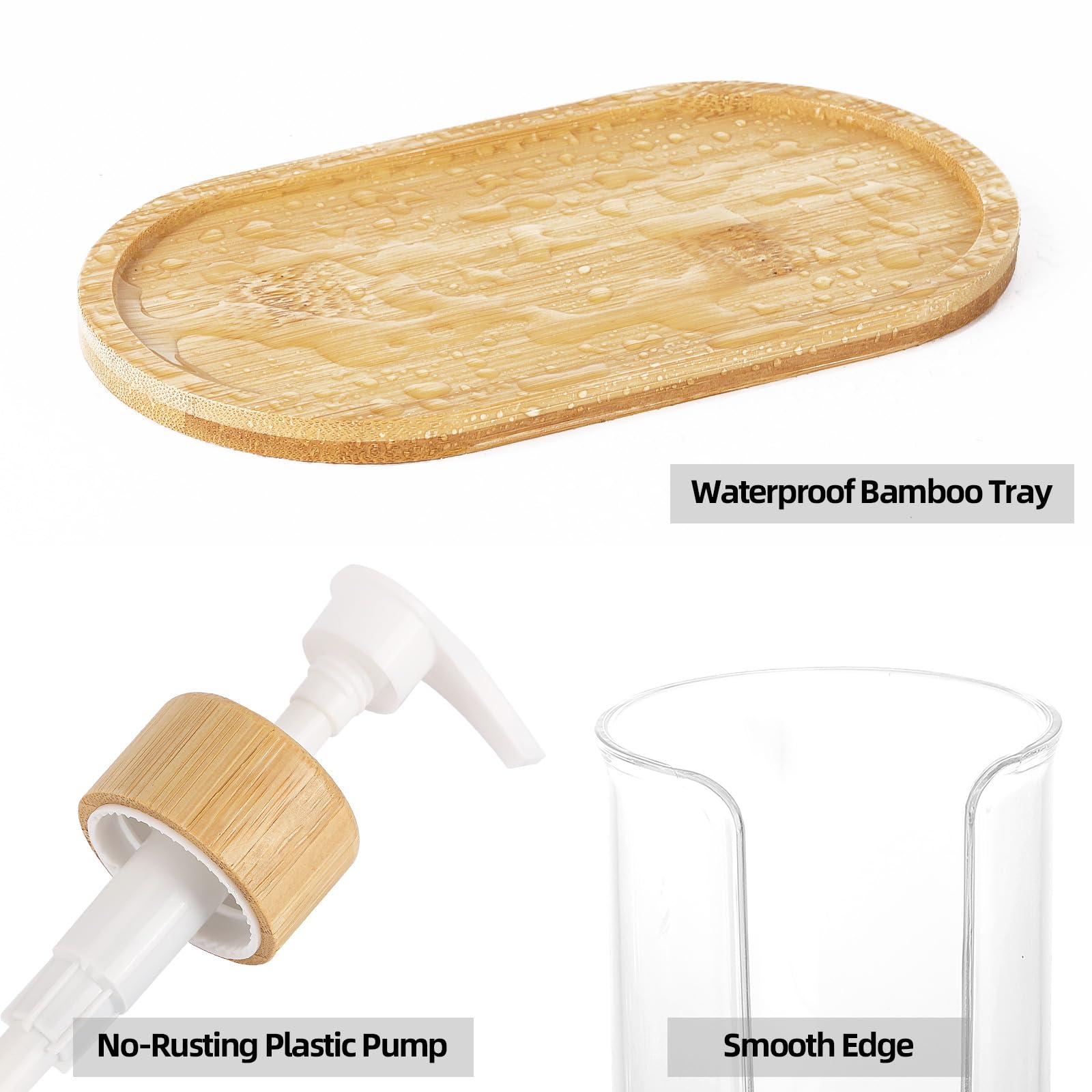 Foto 4 pulgar | Dispensador De Enjuague Bucal Tbestmax Con Portavasos, 500 Ml, Recargable - Venta Internacional.