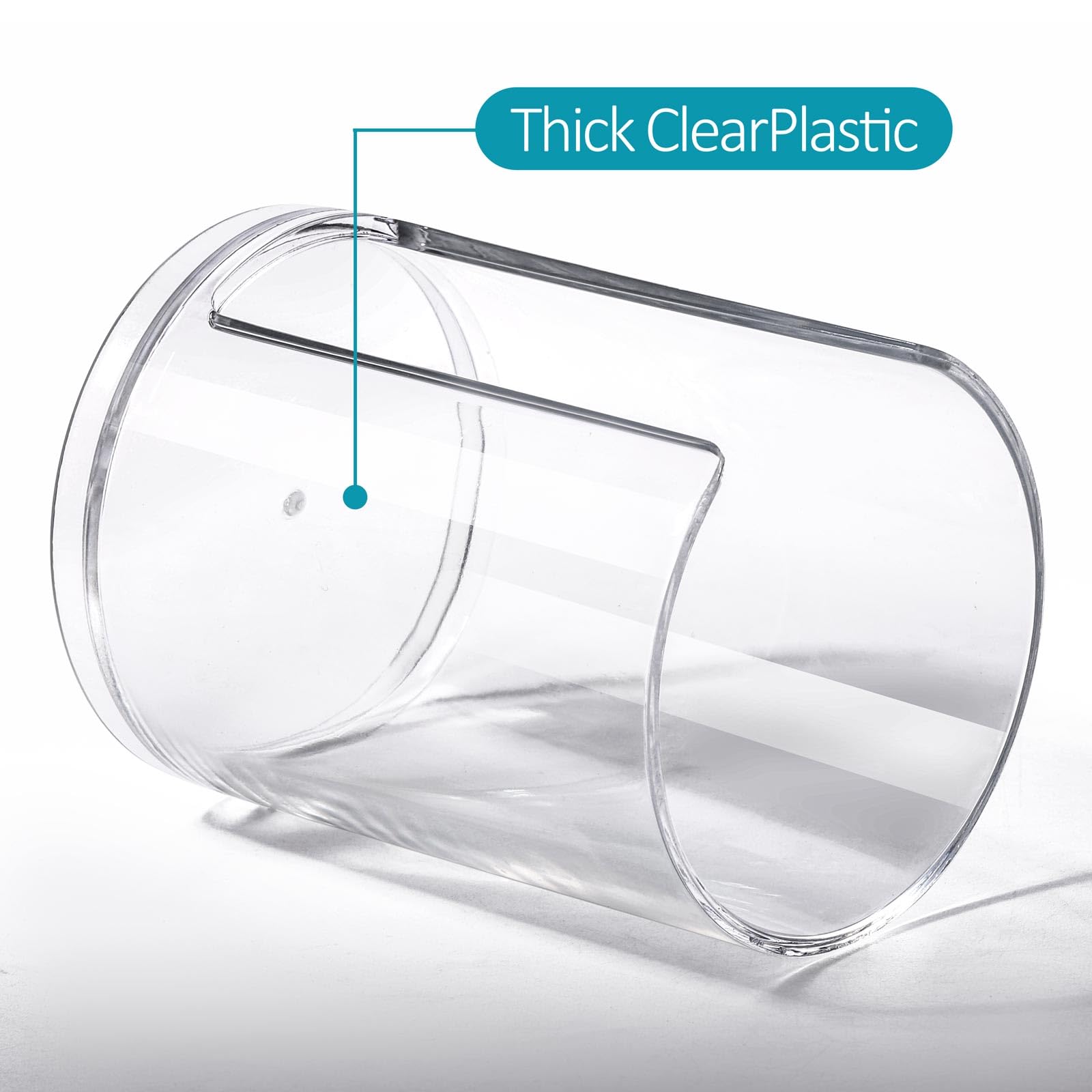 Foto 4 pulgar | Dispensador De Vasos De Baño Tbestmax De 90 Ml Para Almacenamiento En Encimera, 3 Unidades - Venta Internacional.