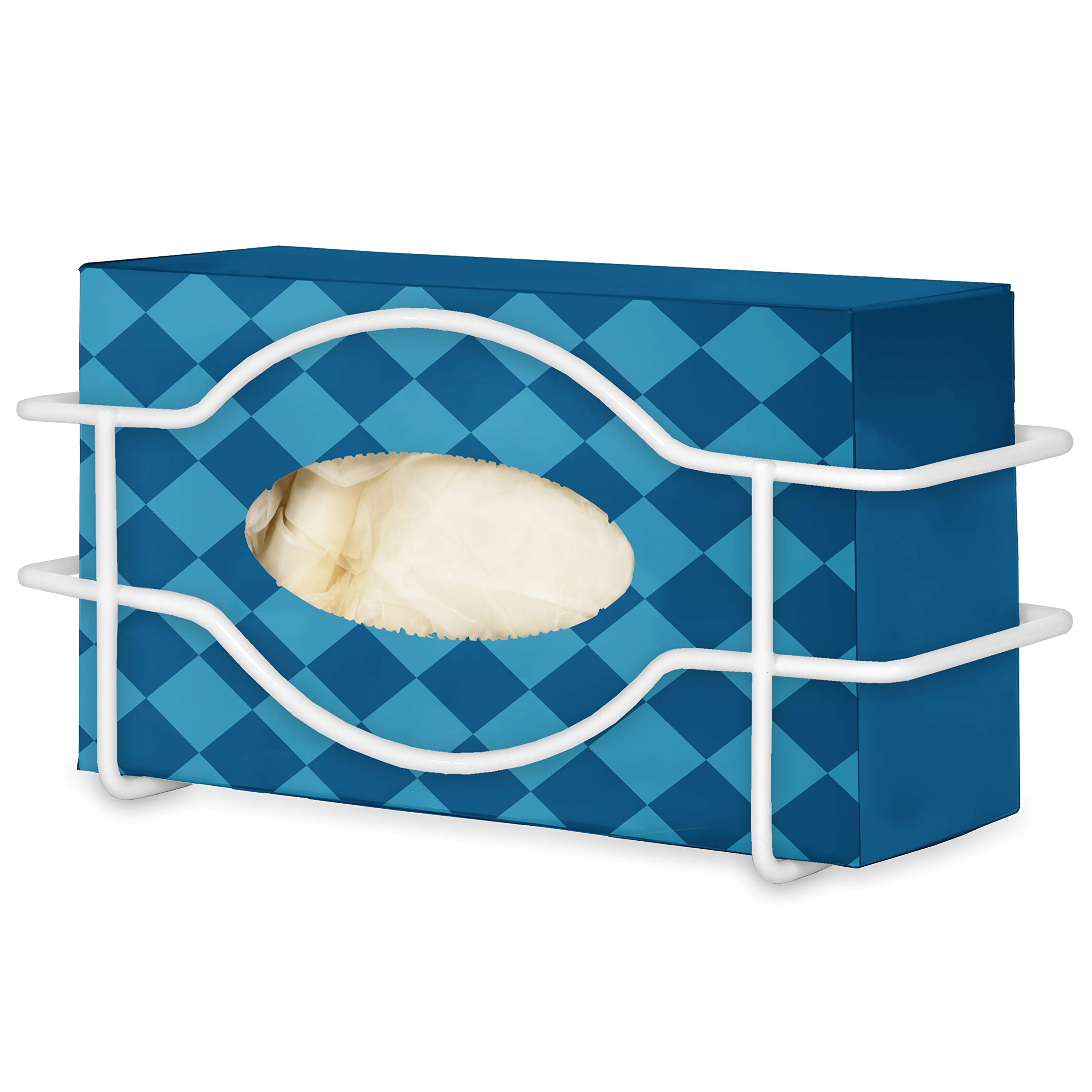 Dispensador De Guantes Stock Your Home, Soporte De Pared Individual De Metal Blanco - Venta Internacional. $589