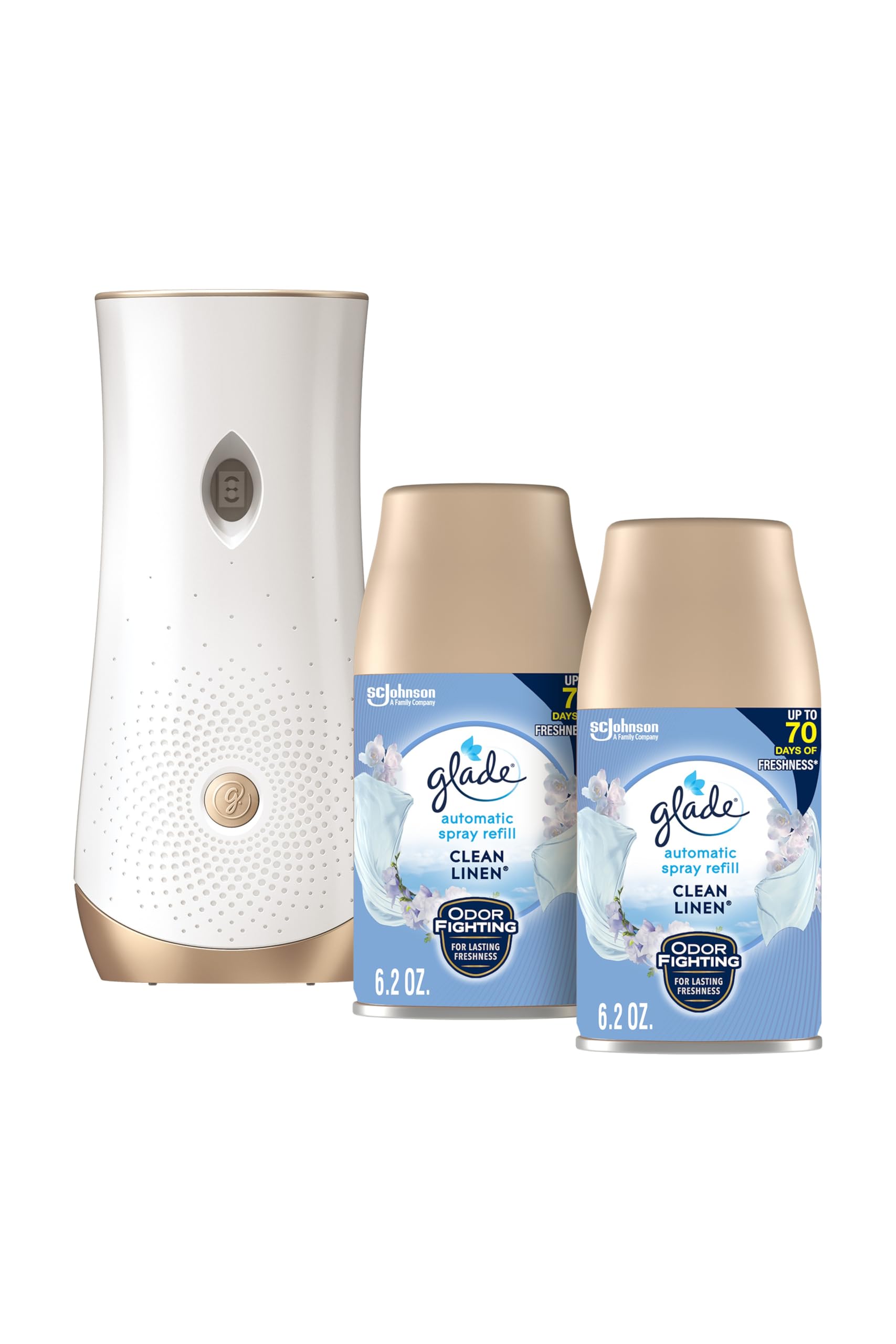 Foto 2 pulgar | Recambio Automático En Aerosol Para Ambientador Glade Con Soporte De 180 Ml - Venta Internacional.