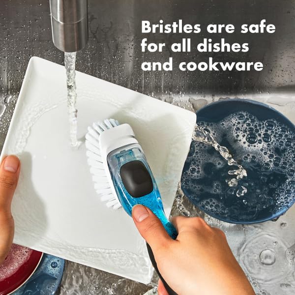 Foto 3 | Cepillo Dispensador De Jabón Para Fregar Platos Oxo Good Grips Kitchen - Venta Internacional.