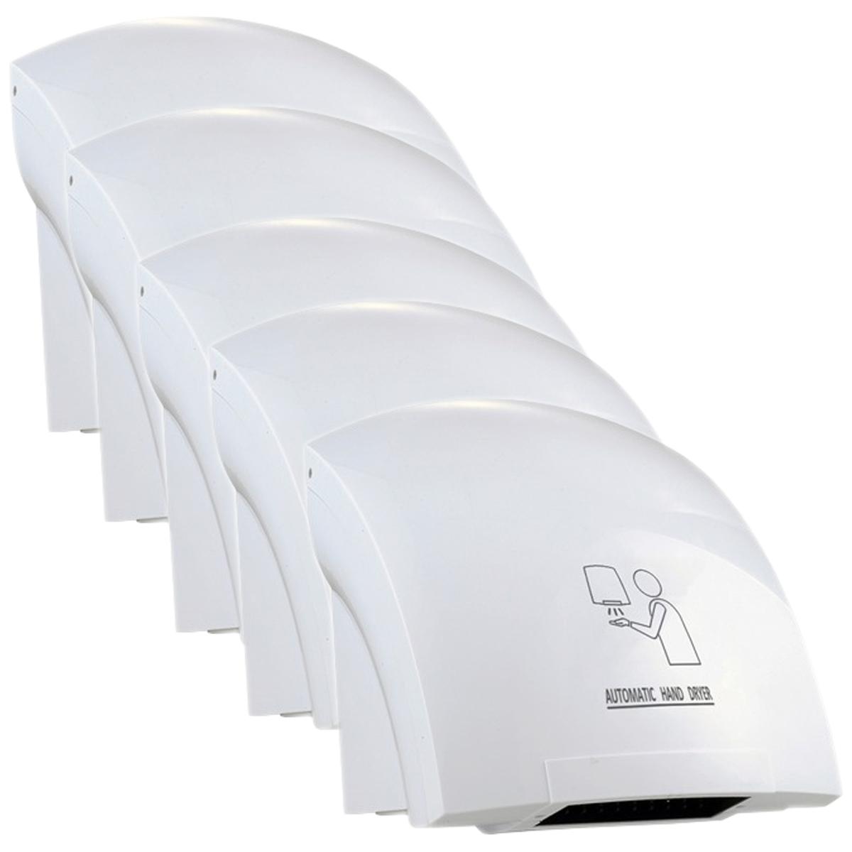 Foto 3 pulgar | Secador de Manos Ventdepot  Mxysf-005 5 Piezas color Blanco con Sensor