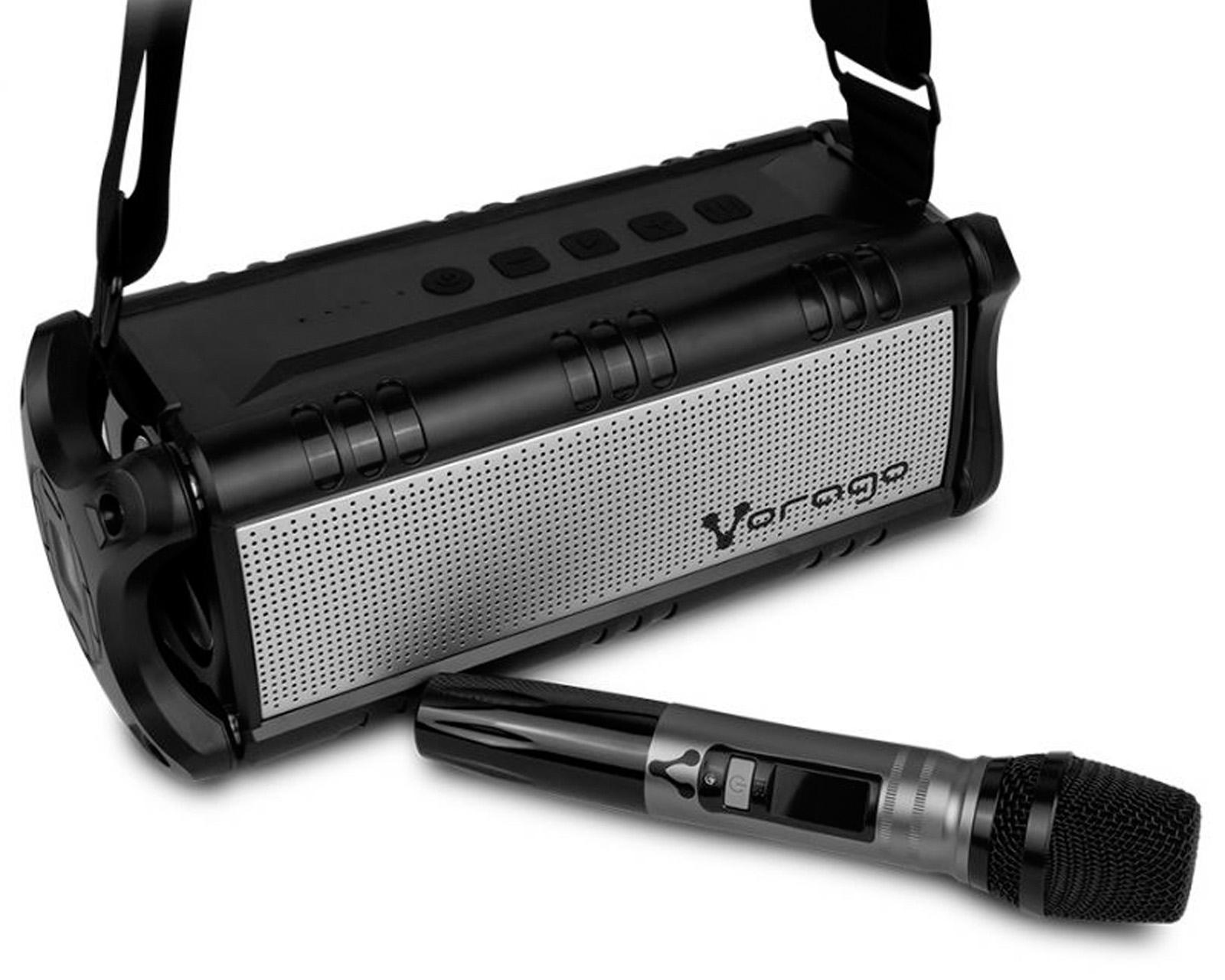 Foto 1 | Bocina Vorago Ksp-450 color Negro con Bluetooth Micro Inalámbrico