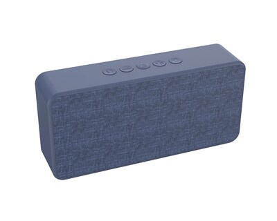 Foto 1 | Bocina Bluetooth Speaker de Tela Zeta Fabric color Azul