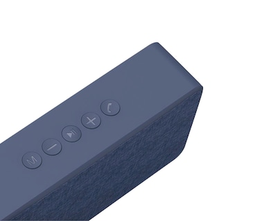 Foto 2 | Bocina Bluetooth Speaker de Tela Zeta Fabric color Azul