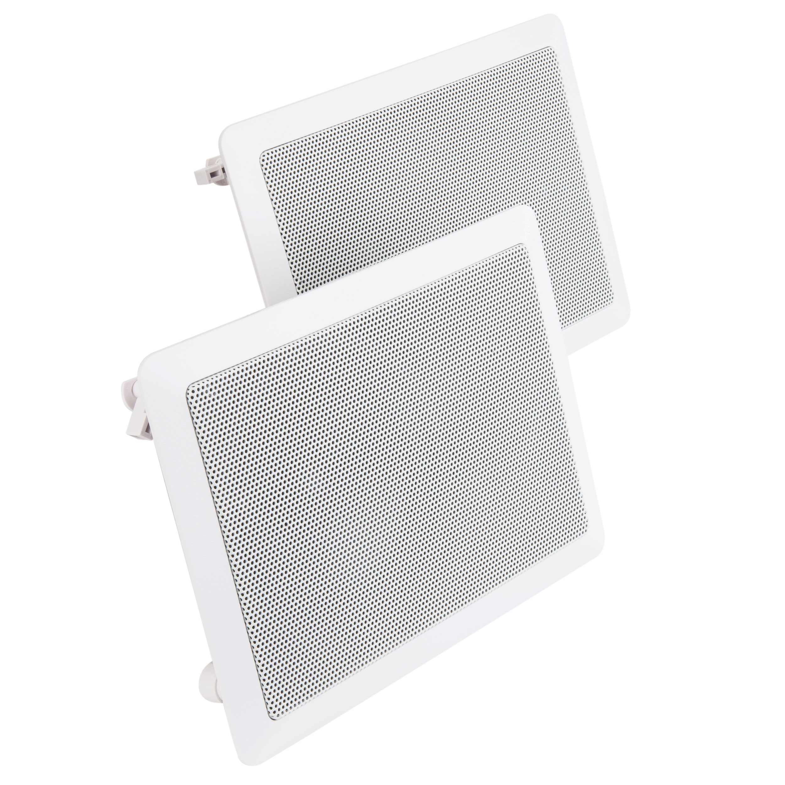 Juego de 2 Bocinas de 2 Vías 240 W Pmpo para Plafón Steren Spk-620 Blanco