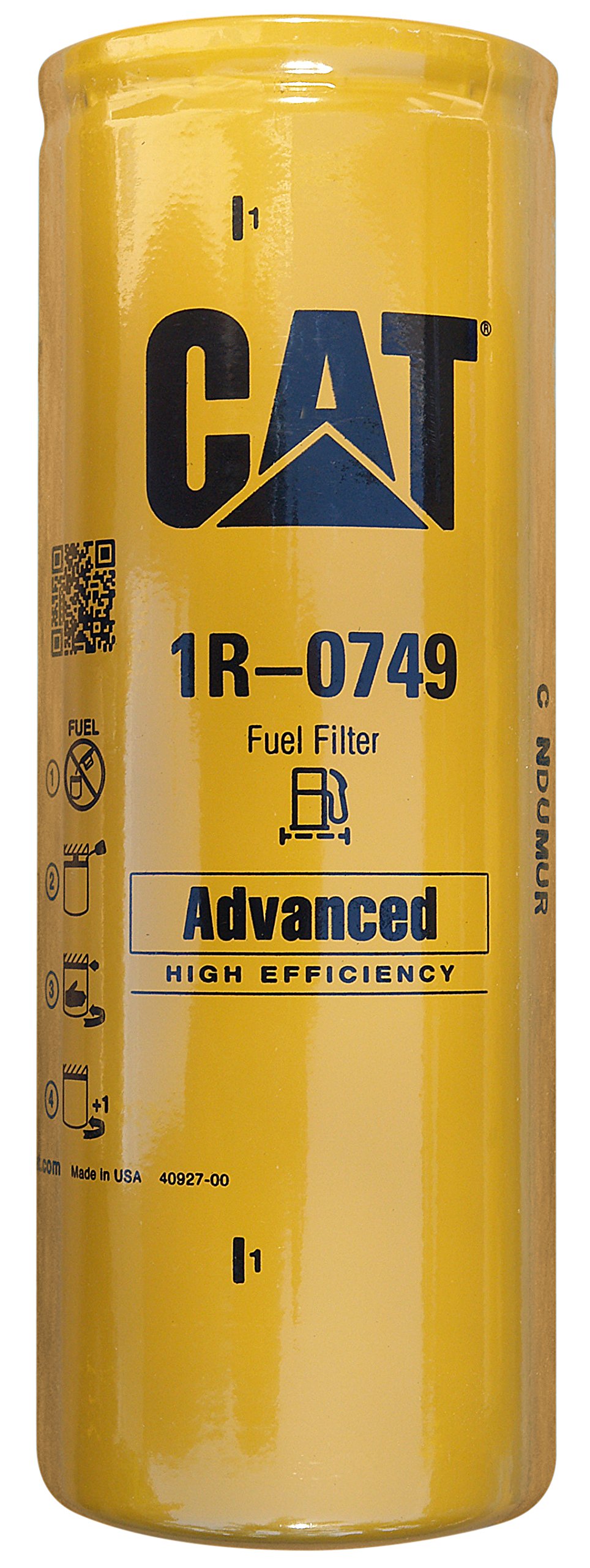 Foto 2 pulgar | Filtro De Combustible Caterpillar 1r-0749 Advanced High Efficiency - Venta Internacional.