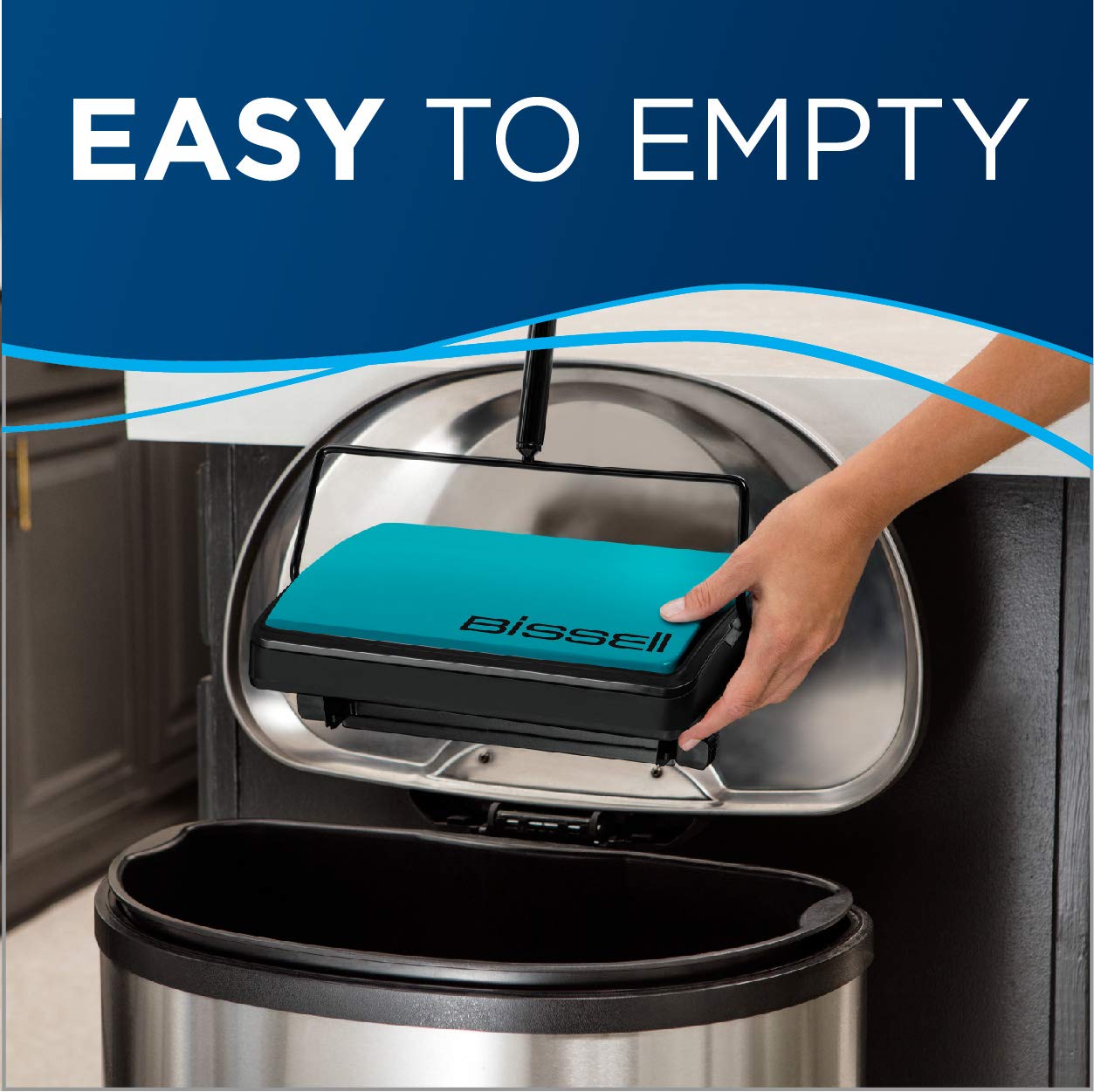 Foto 5 pulgar | Barredora De Alfombras Y Suelos Bissell Easy Sweep Compact 2484a - Venta Internacional.