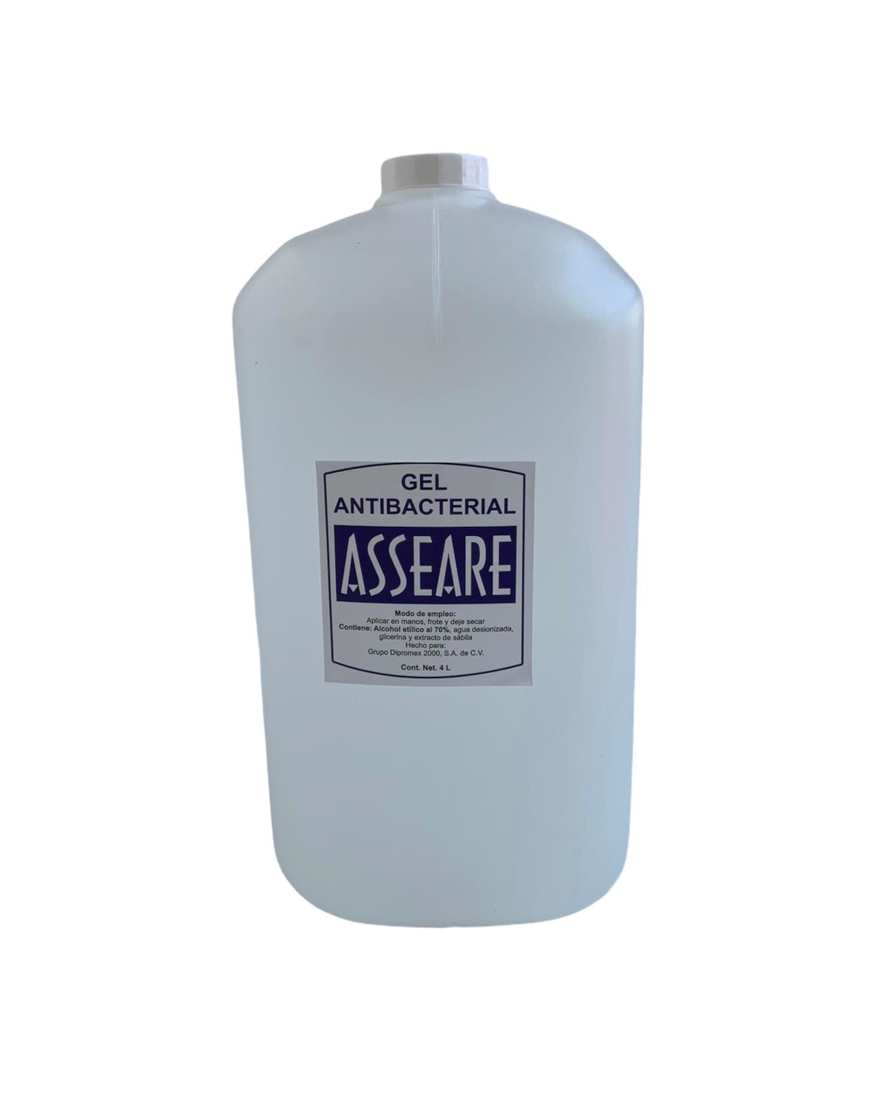 Foto 1 | Gel Antibacterial para Manos Asseare Garrafón de 4 L