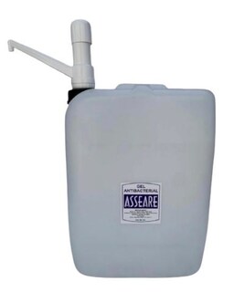 Foto 3 | Gel Antibacterial Al 70% Asseare Garrafón 20 Litros Con Dosificador