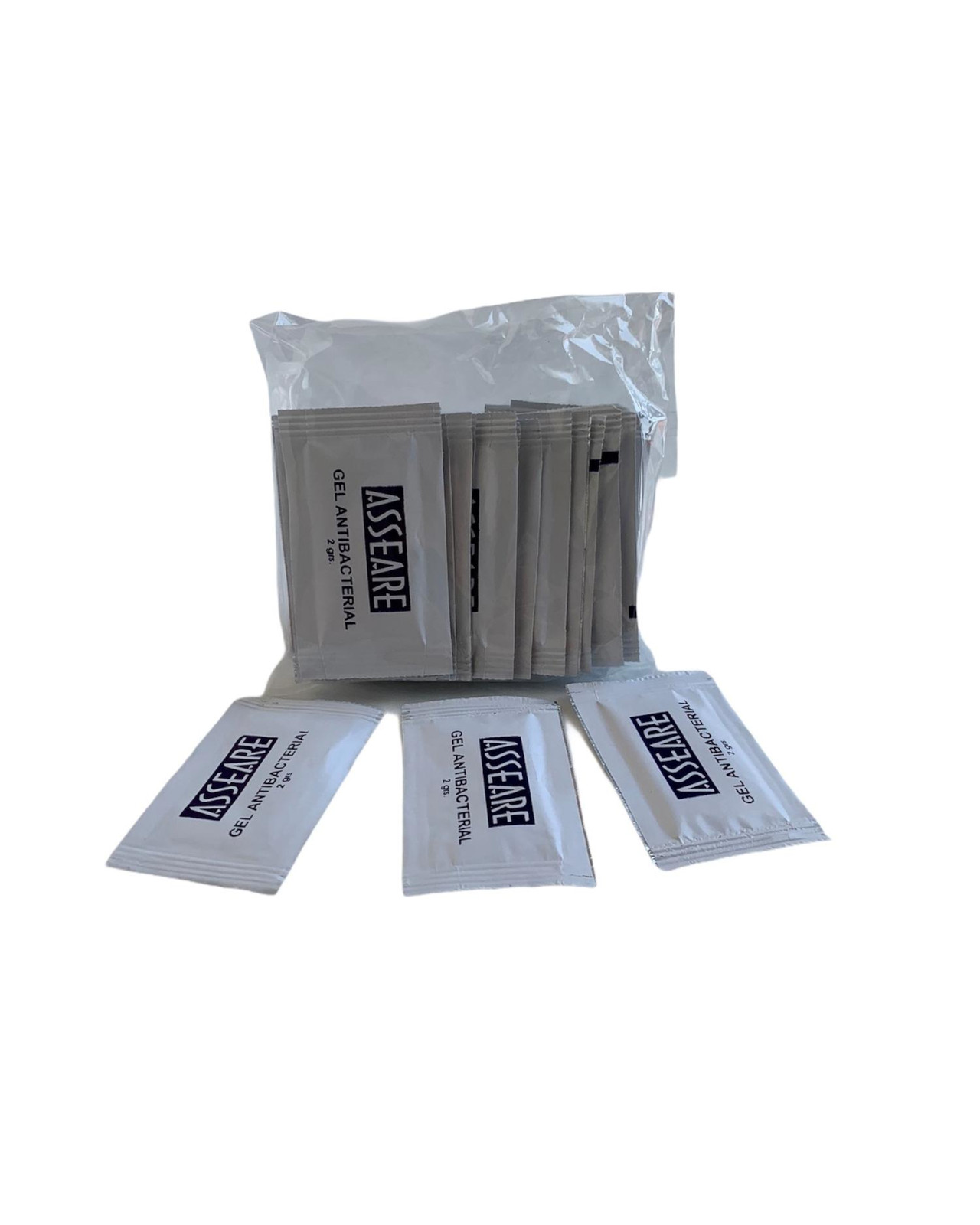 Foto 2 pulgar | Gel Antibacterial Al 70% AsseareEn Bolsitas