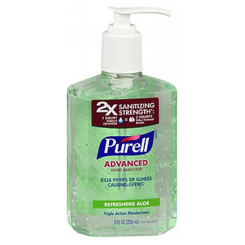 Foto 2 pulgar | Gel Desinfectante De Manos Purell Advanced Con Bomba De Aloe - Venta Internacional.