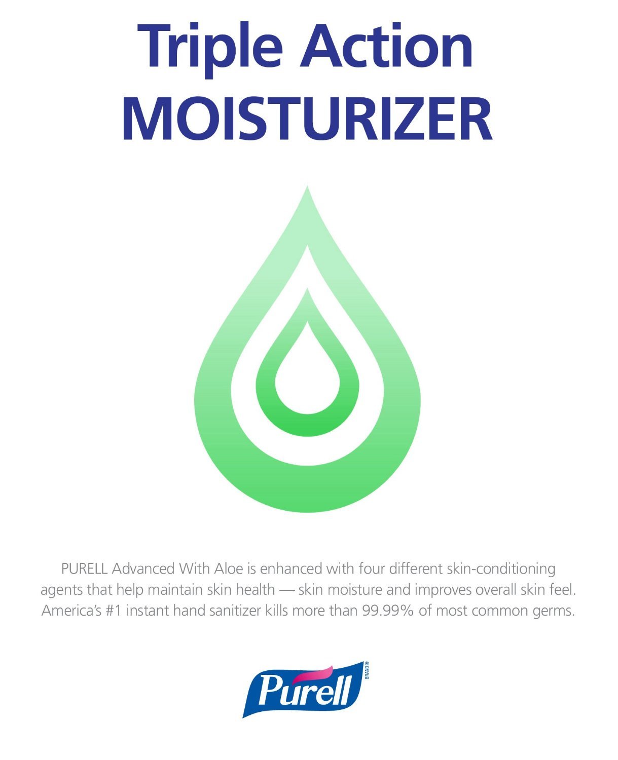 Foto 3 pulgar | Desinfectante De Manos Purell Advanced Aloe 240 Ml (paquete De 2) - Venta Internacional.