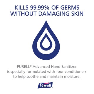 Foto 6 | Desinfectante De Manos Purell Advanced Refreshing Gel 240 Ml X6 - Venta Internacional.