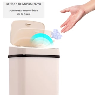 Foto 2 | Bote de Basura con Sensor Kyuden Home Dzt-12-5wh