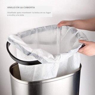 Foto 4 | Botes De Basura Kyuden Home Con Sensor De Apertura Automática 12 Litros