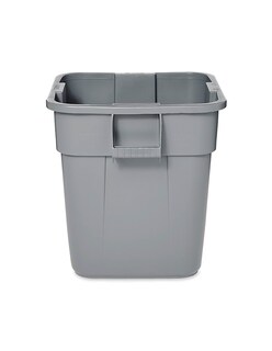 Foto 2 | Contenedor Cuadrado Rubbermaid FG352600GRAY color Gris sin Tapa 105 L