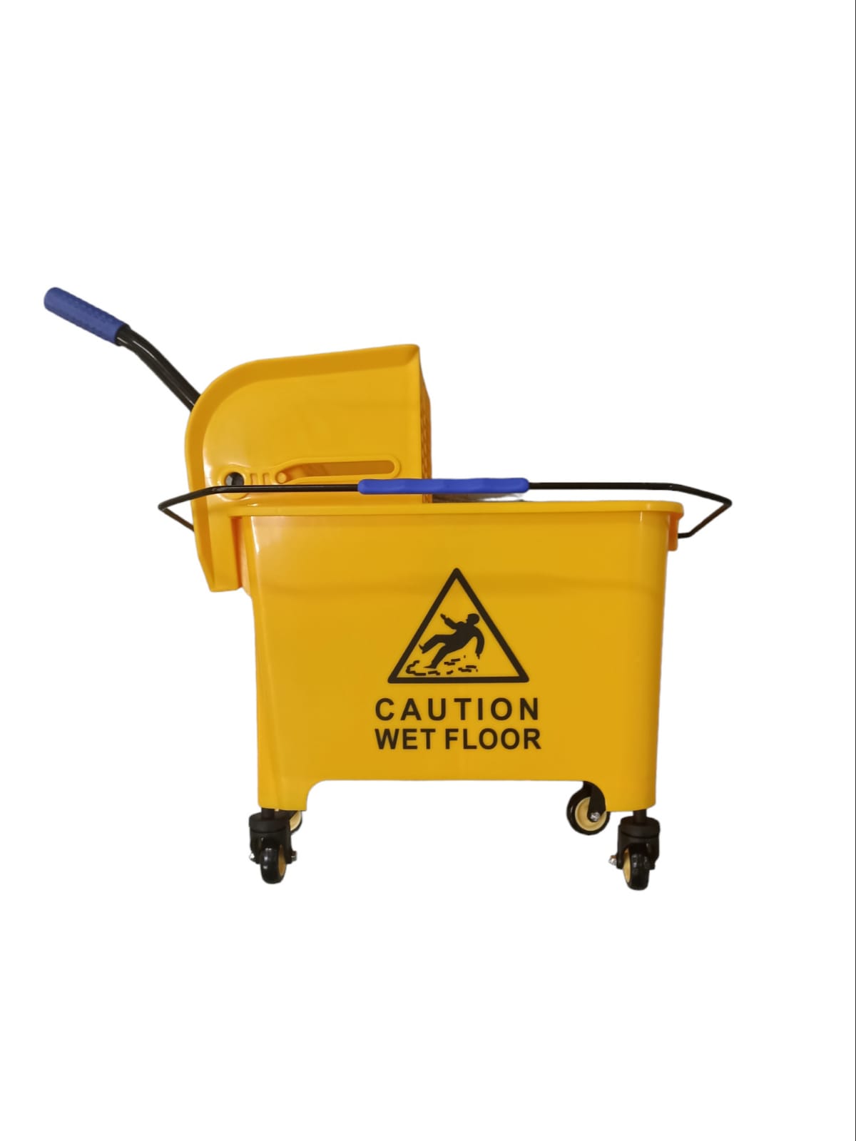 Cubeta Industrial para Trapeador Shorbull Lxd-120d-1 Amarillo