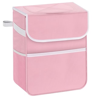 Foto 1 | Bote De Basura Para Coche Simple Deluxe, A Prueba De Fugas, 7,6 L, Con Tapa, Rosa - Venta Internacional.