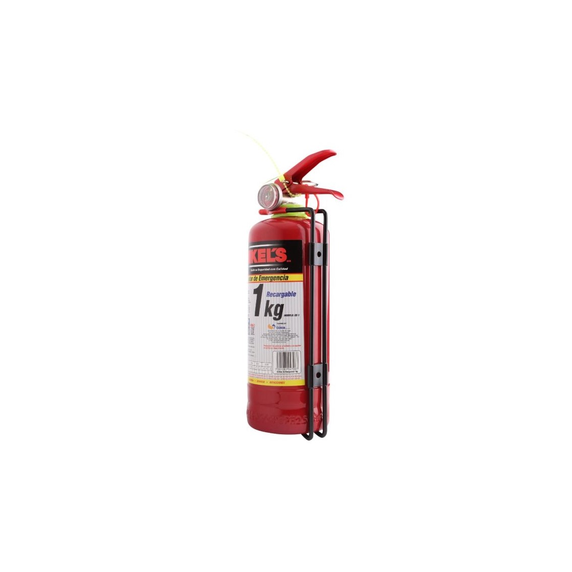 Extintor de Emergencia Recargable Mikels 1 kg