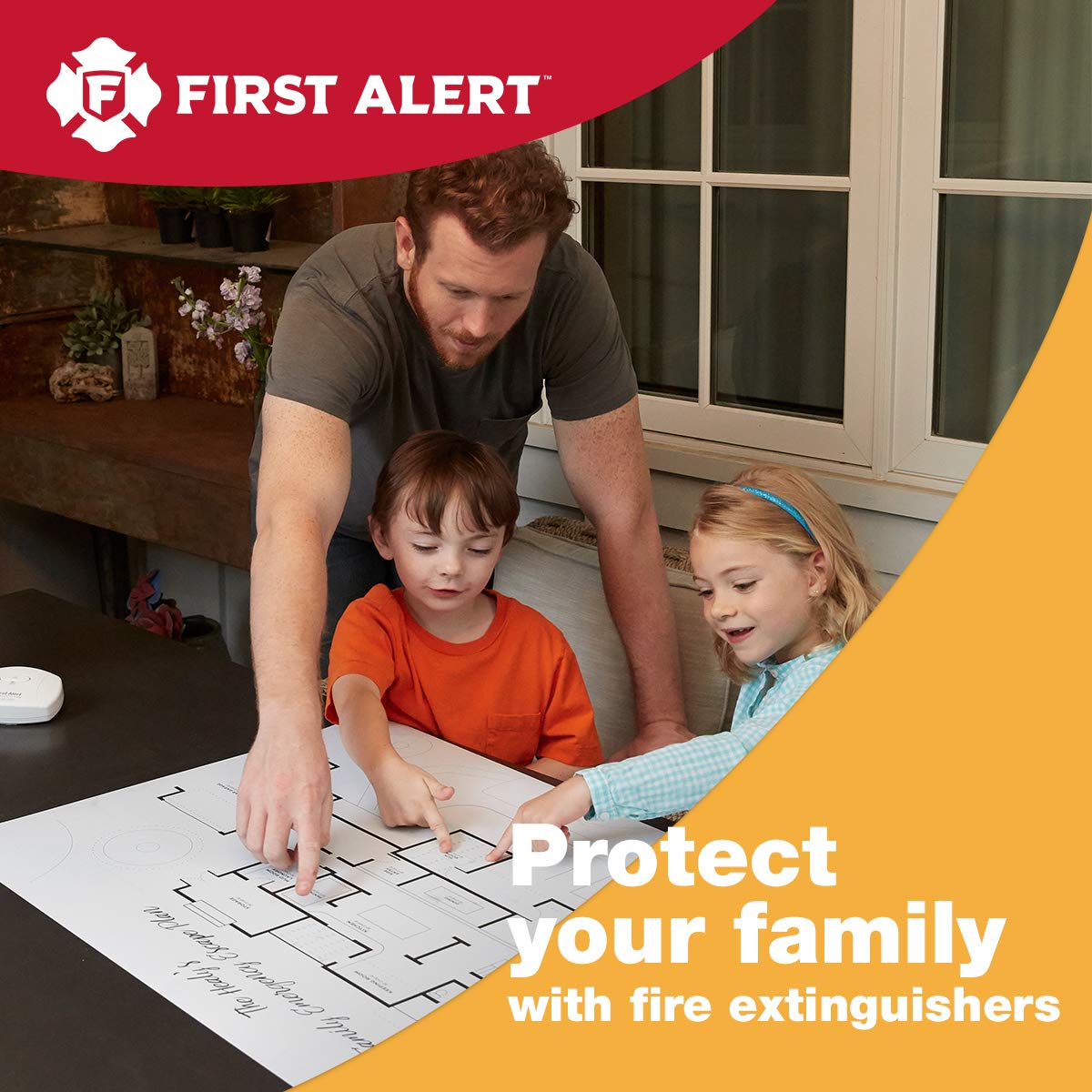 Foto 2 | Extintor First Alert Dhome1 Recargable 1a: 10b: C - Venta Internacional.