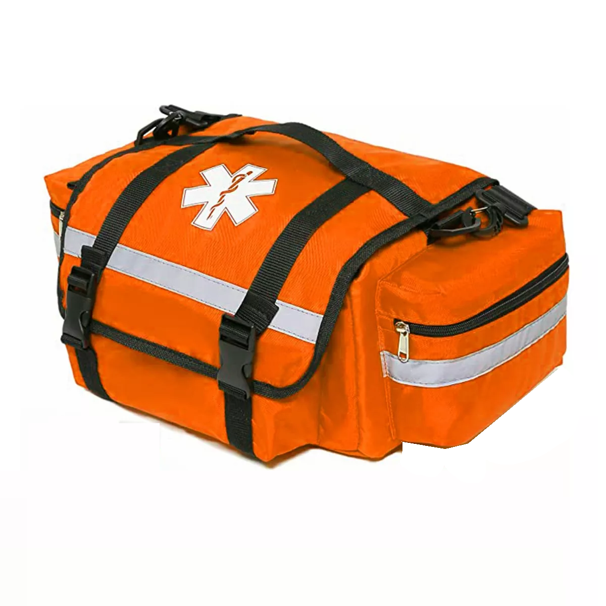 Botiquín Mochila Primeros Auxilios Eo Safe Imports Esi-8089 Portátil Paramédico Naranja