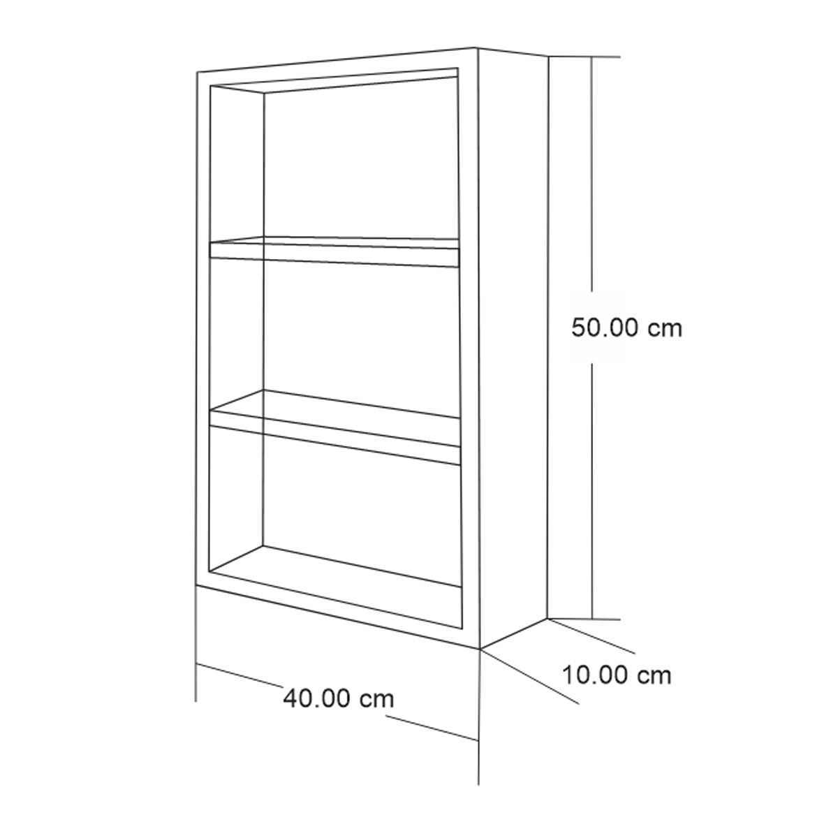 Foto 4 pulgar | Botiquin Repisa Mdf Espejo 50cm Pared Primeros Auxilios Blanco