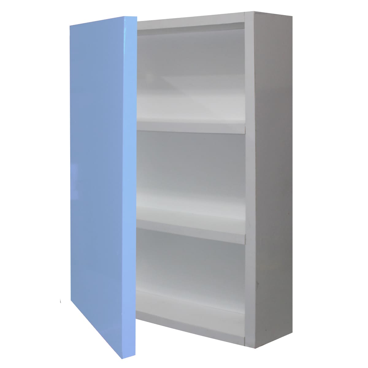 Botiquin Repisa Mdf 50cm Pared Primeros Auxilios Color Azul $1,200