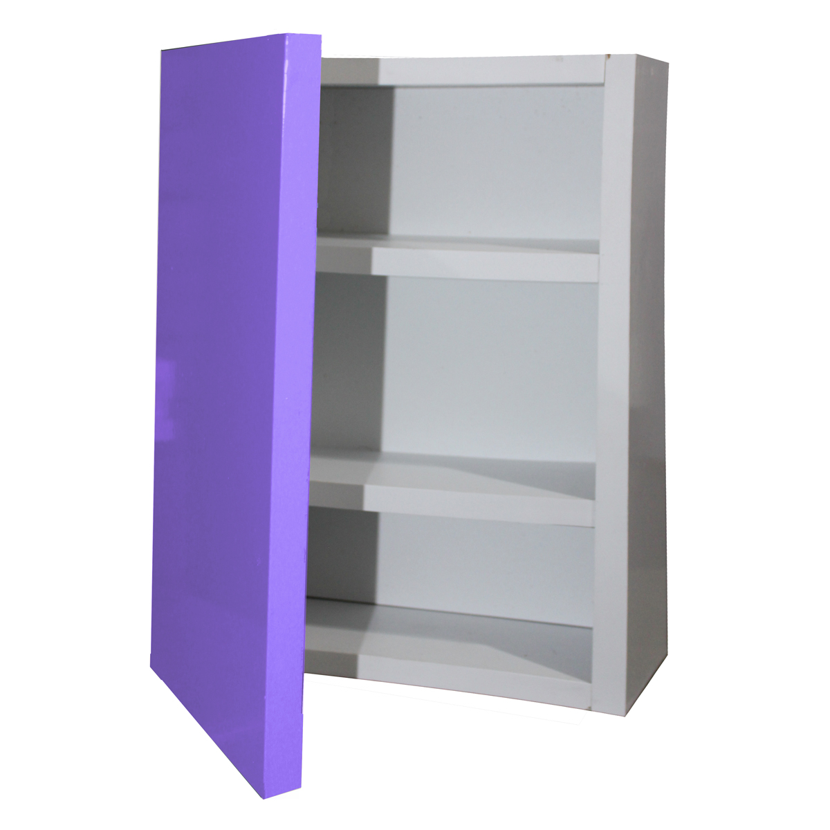 Botiquín Repisa MDF Pared Primeros Auxilios Morado 35 cm