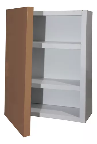 Botiquín Repisa MDF Pared Primeros Auxilios Café 35 cm