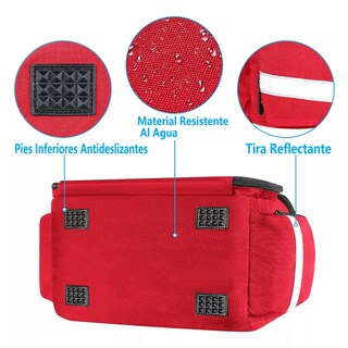 Foto 4 | Botiquín De Primeros Auxilios Multi-compartimentos Eo Safe Imports Esi-15645 Rojo