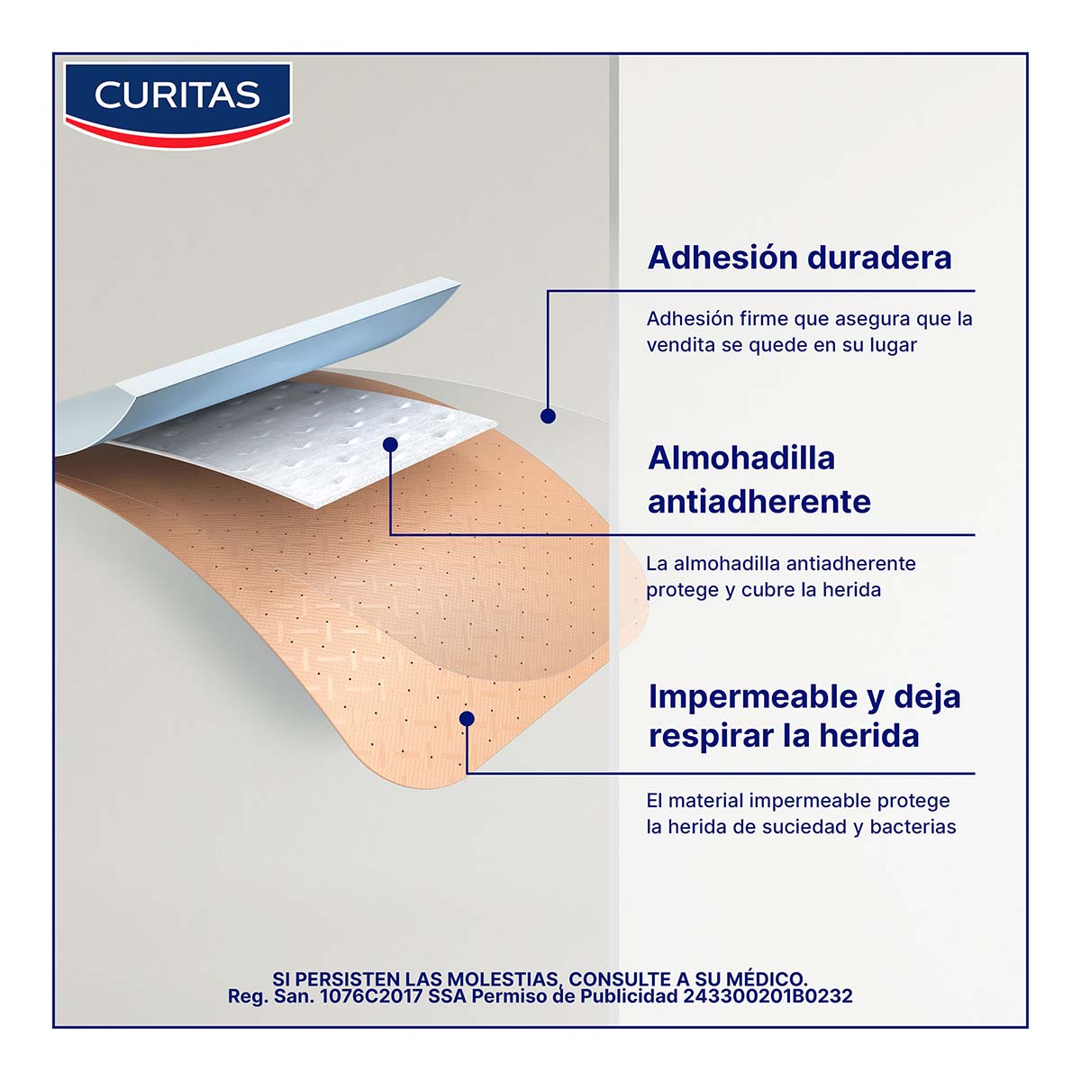 Foto 6 pulgar | Curitas Venditas Adhesivas Transpiel Surtidas 20 Pz