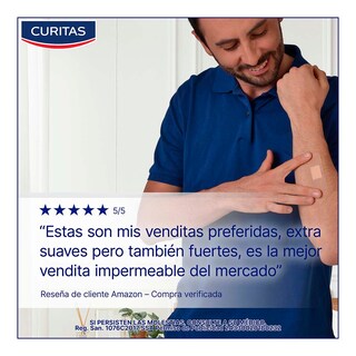 Foto 7 | Curitas Venditas Adhesivas Transpiel Surtidas 20 Pz