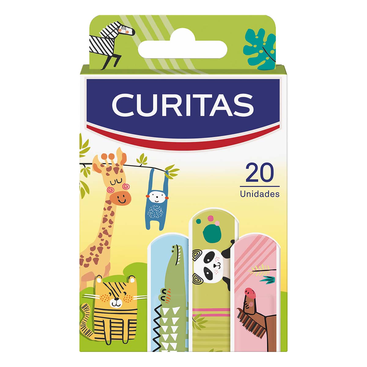Foto 2 pulgar | Curitas Venditas Adhesivas Para Niños De Animales- 20 Piezas