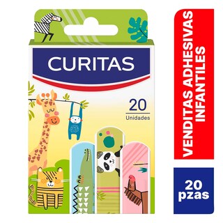 Foto 3 | Curitas Venditas Adhesivas Para Niños De Animales- 20 Piezas
