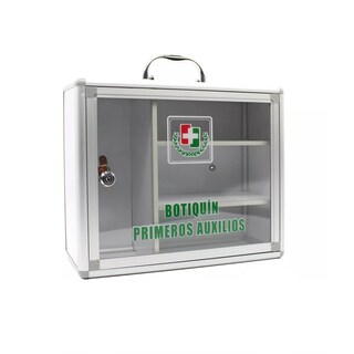 Foto 1 | Botiquin Caja Plastico Primeros Auxilios Grande con Llave Eo Safe Imports Blanco