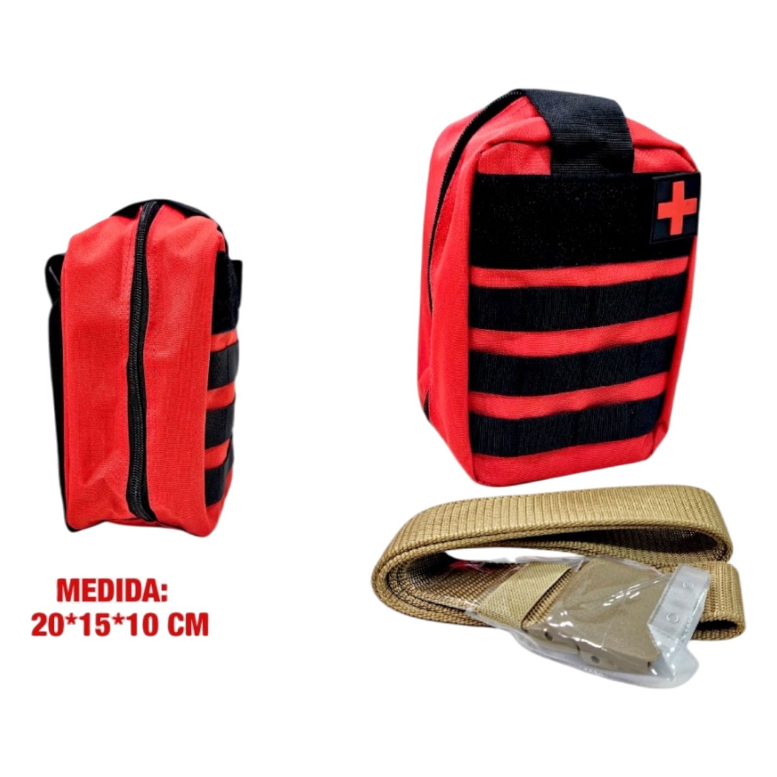 Foto 5 | Mochila Botiquin Tactico Ligero Para Primeros Auxilios